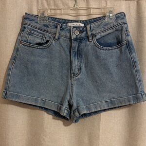PacSun Light Blue Mom Jean Shorts